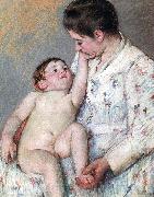 The Caress Mary Cassatt